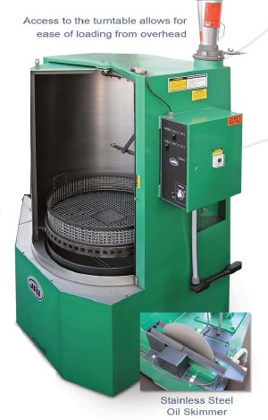 F-Series Parts Washer Door Open Picture